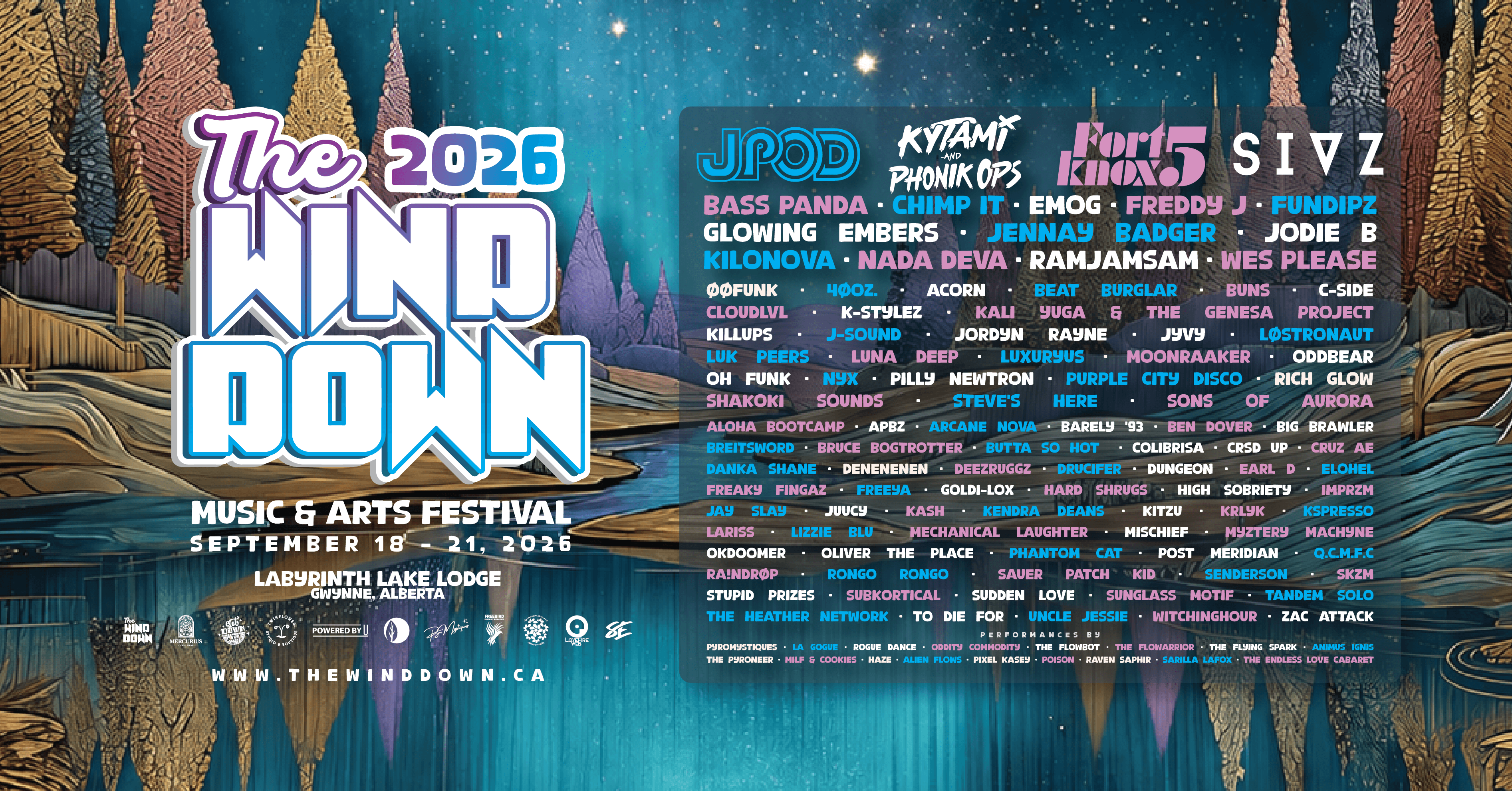 FinalWind Down 26 - Line Up BANNER